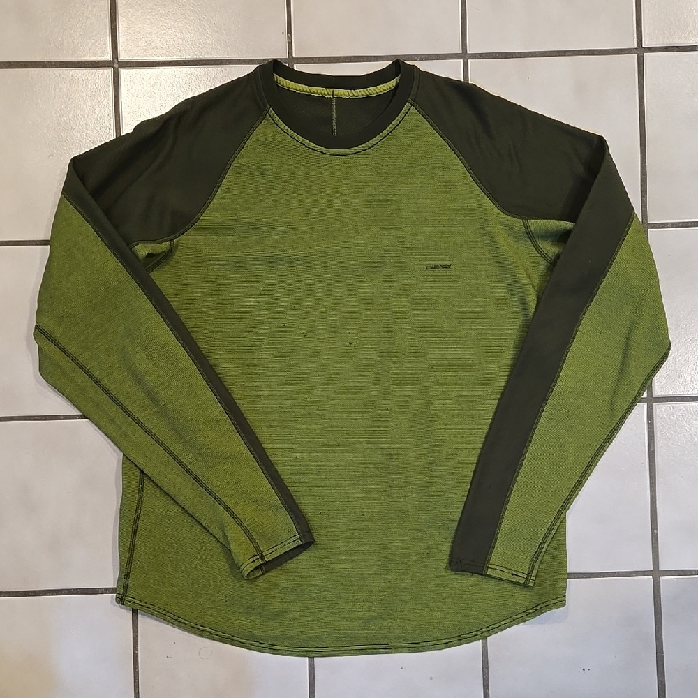 Vibrant Green Men's Shirt